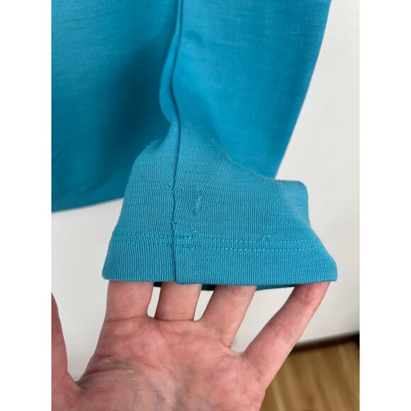 Ibex Merino Wool Fitted Quarter Zip Base Layer Hiking Outdoors FLAWED - Small - Picture 11 of 12